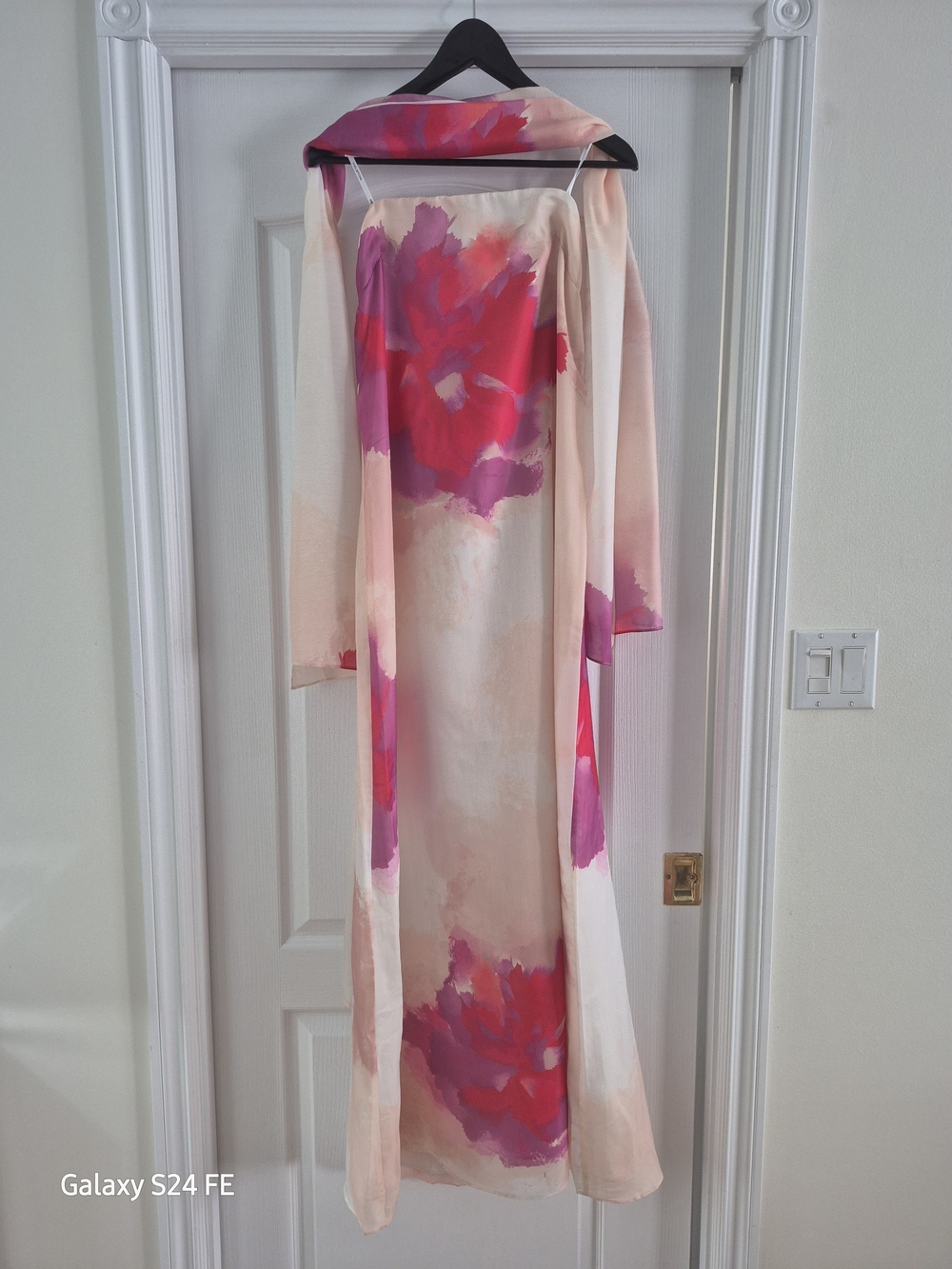 Halston Heritage Floral Dress